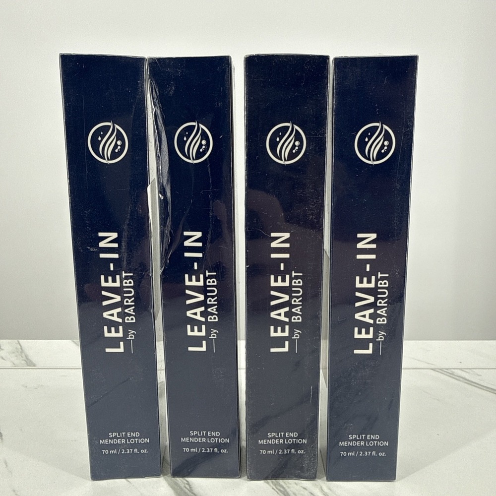 NEW BARUBT Leave-In Split End Mender Lotion Lot Of 4 Sealed 70ml/2.37 fl oz